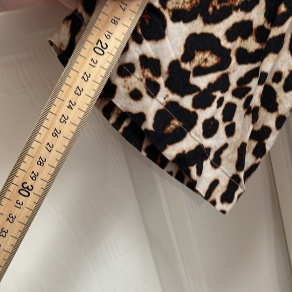 Ralph Lauren Denim & Supply Cheetah Print Short Sleeve Button Down Shirt  - M - Picture 6 of 12